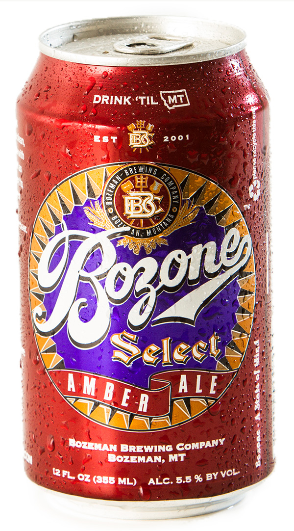 Bozone Amber Ale - Bozeman Brewing Company